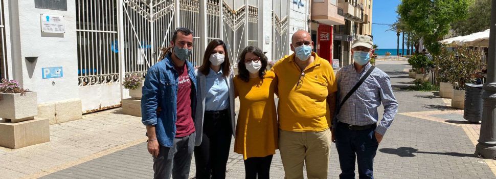 Mónica Oltra visita la nova residència  a Vinaròs i es reuneix amb el col·lectiu de Compromís per Vinaròs