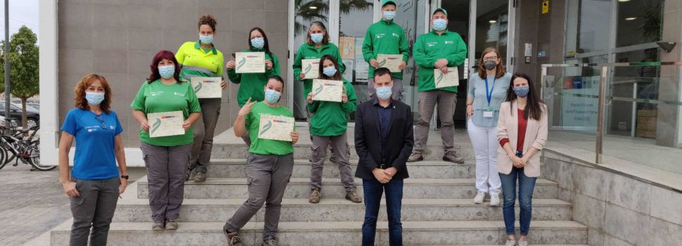 Els alumnes de l’Escola d’Ocupació Et Formem obtenen el primer diploma de certificació professional