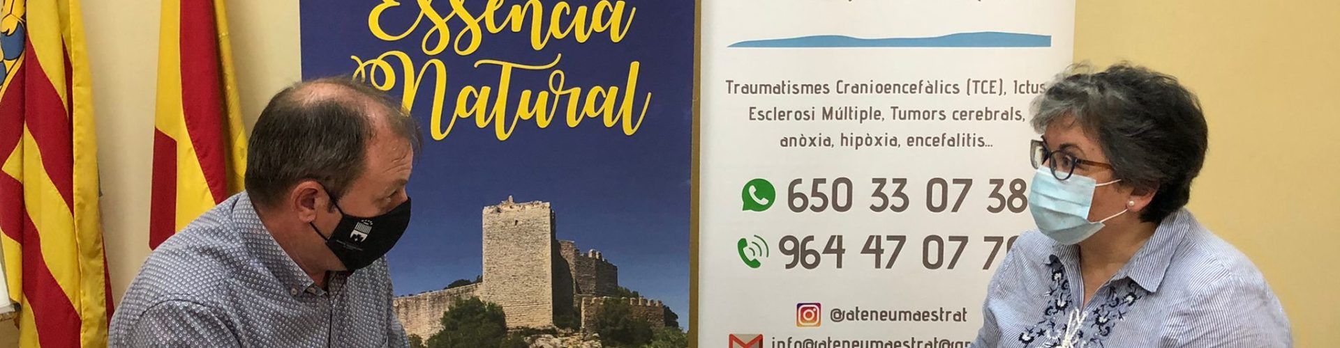 Santa Magdalena i Ateneu Maestrat signen un conveni de col·laboració