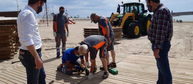 Benicarló arranca la temporada de platges amb l’inici del servei de socorrisme i salvament