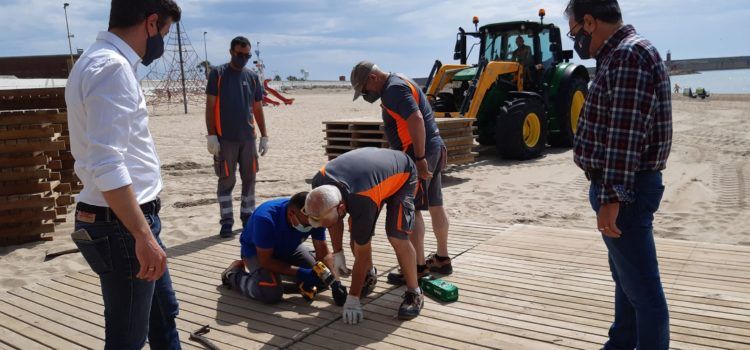 Benicarló arranca la temporada de platges amb l’inici del servei de socorrisme i salvament