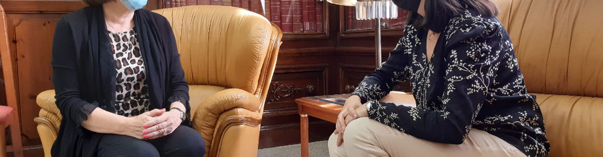 Visita a Benicarló de la nova directora territorial de Presidència de la Generalitat, Eva Redondo
