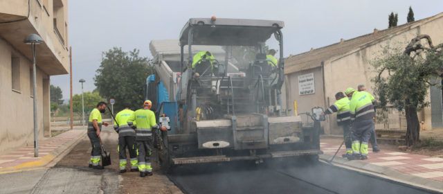L’Aldea arranja els carrers i camins danyats pel temporal Glòria