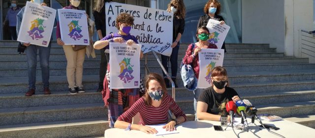 L’Assemblea Vaga Feminista de les Terres de l’Ebre denuncia barreres per exercir el dret a l’avortament