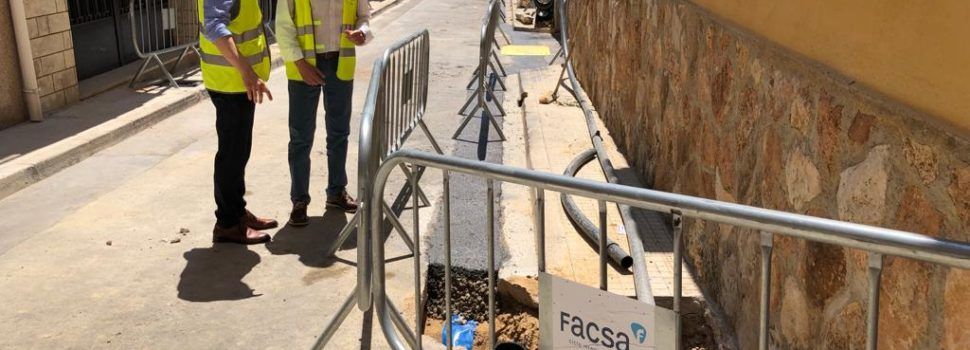 L’Ajuntament d’Alcalà-Alcossebre i FACSA continuen el pla de millora de la xarxa d’aigua potable del municipi