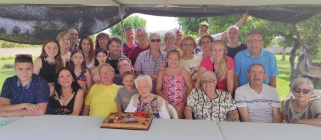 Margarita Carceller Soler, de Benicarló,  cumplió 103 años.