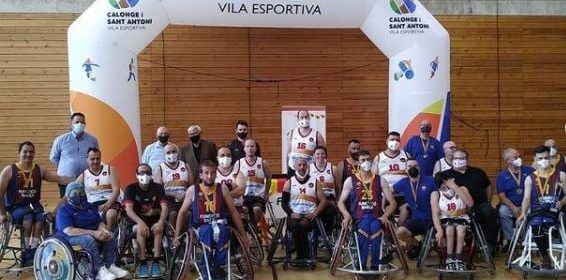 El BCR CEM L’H-Afaniad Vinaròs se quedó cerca de llevarse la Copà Catalunya de Baloncesto en Silla de Ruedas