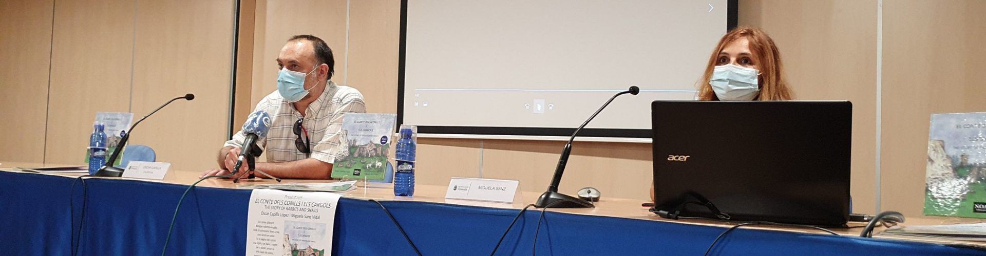 Presentació de la narració infantil “El conte dels conills i els cargols”