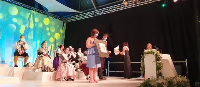 Parlament de la mantenidora de festes de Vinaròs 2021 Jéssica González