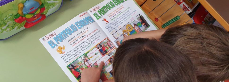 La revista escolar Xerinola torna al paper, després d’un any fent-se només digital pel covid