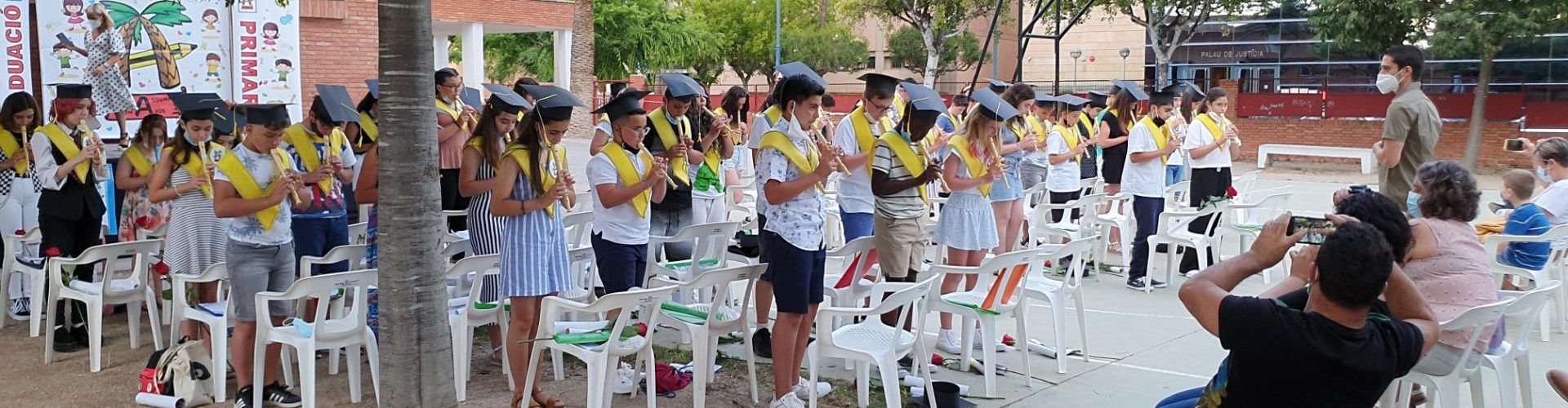 Vídeos i fotos: graduació de 6è al CEIP Assumpció de Vinaròs