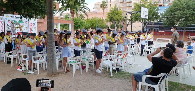Vídeos i fotos: graduació de 6è al CEIP Assumpció de Vinaròs
