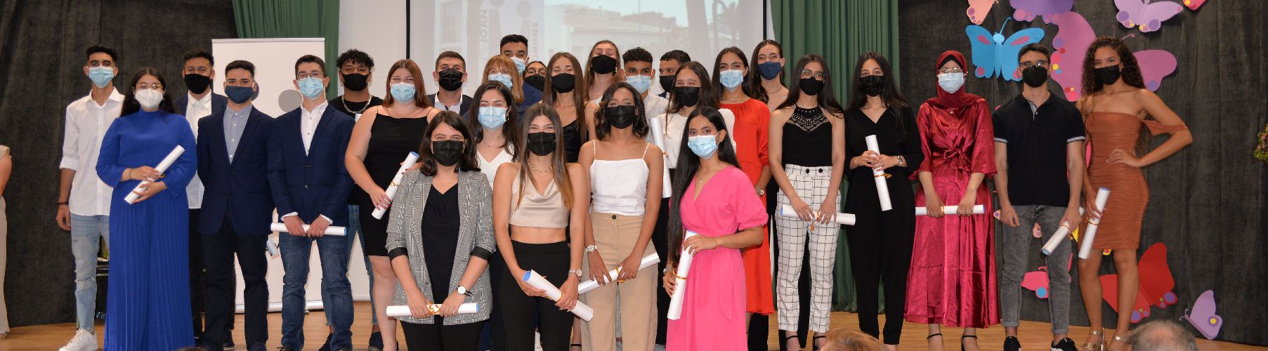 L’IES J.Coromines de Benicarló celebrà la finalització de curs de l’alumnat de 2n de batxillerat