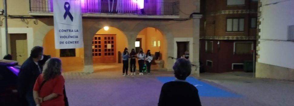 Albocàsser es manifesta contra la violència masclista