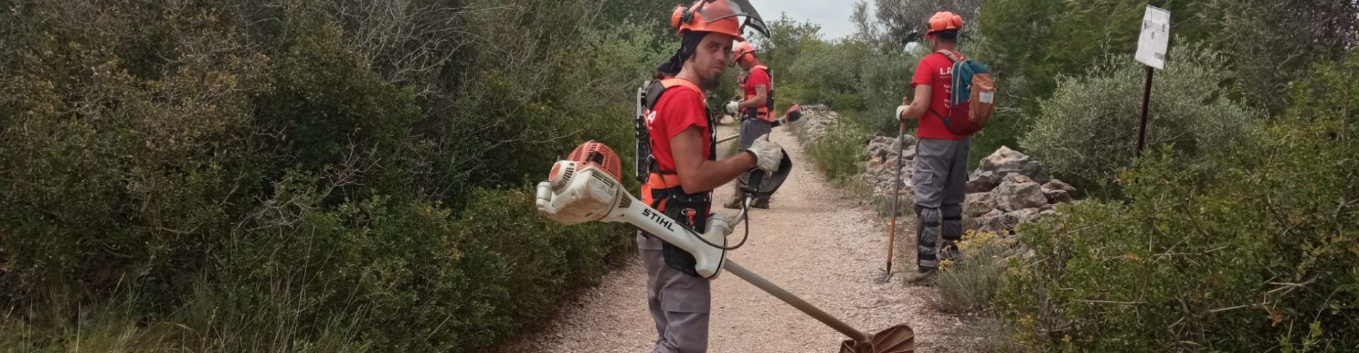Càlig millora el seu entorn gràcies a la brigada de la Taula del Sénia