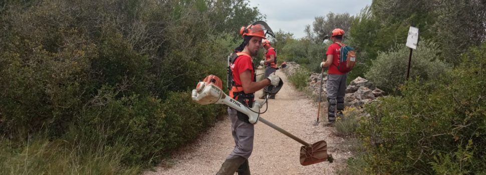 Càlig millora el seu entorn gràcies a la brigada de la Taula del Sénia