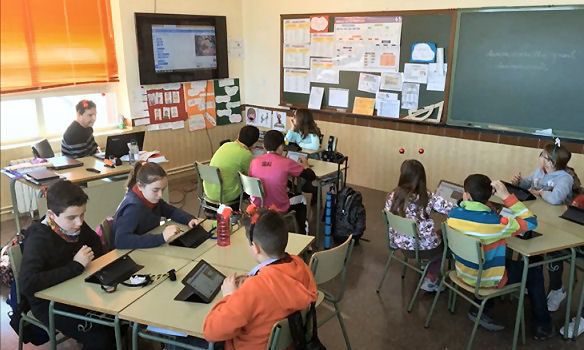 El CRA Araboga rep el reconeixement de Samsung Smart School