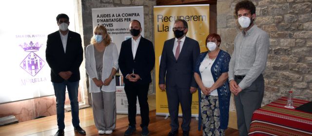 El vicepresident de la Generalitat Valenciana presenta dos plans d’ajudes de vivenda a Morella