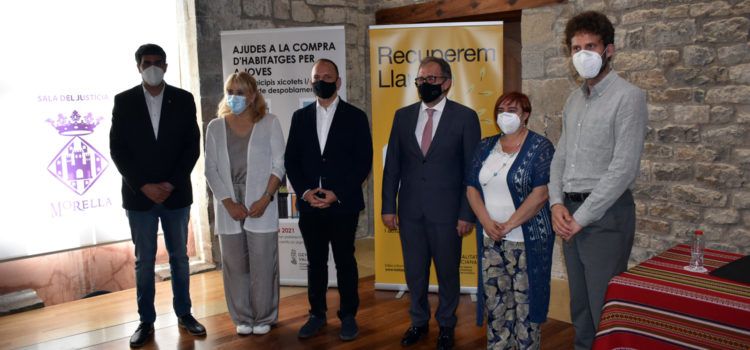 El vicepresident de la Generalitat Valenciana presenta dos plans d’ajudes de vivenda a Morella