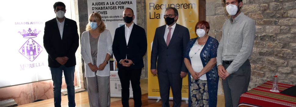 El vicepresident de la Generalitat Valenciana presenta dos plans d’ajudes de vivenda a Morella
