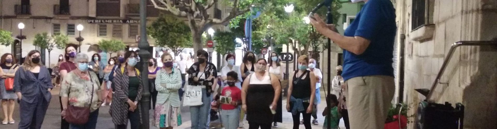 Nova concentració a Vinaròs en repulsa de la violència masclista