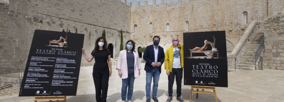La Diputació de Castelló presenta la XXIV edició del Festival de Teatre Clàssic del Castell de Peníscola que enguany s’inspira en la comèdia