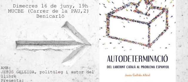 El politòleg, investigador social i escriptor Jesús Gellida presenta en Benicarló el seu nou llibre.