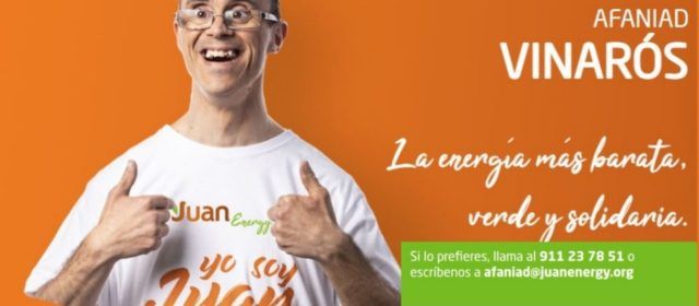 Juan Energy se alía con AFANIAD VINARÒS para dar a conocer la luz solidaria