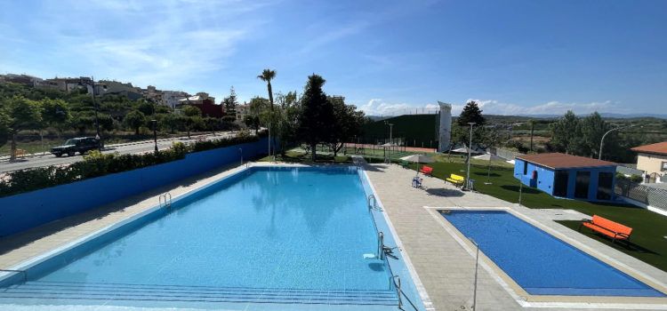 La nova piscina municipal de Càlig ja està acabada
