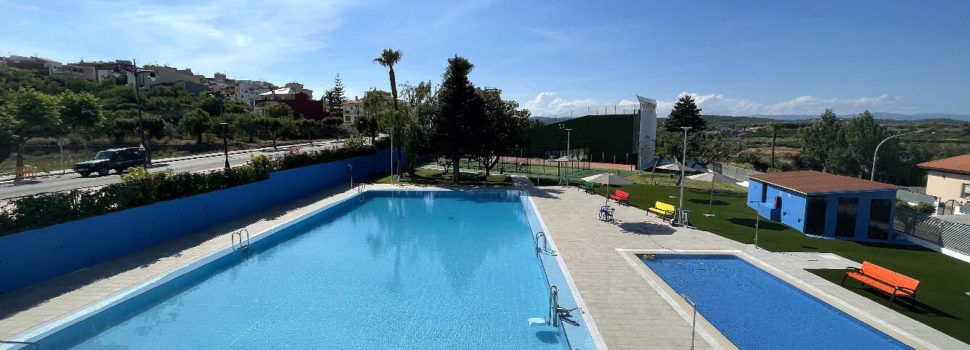 La nova piscina municipal de Càlig ja està acabada