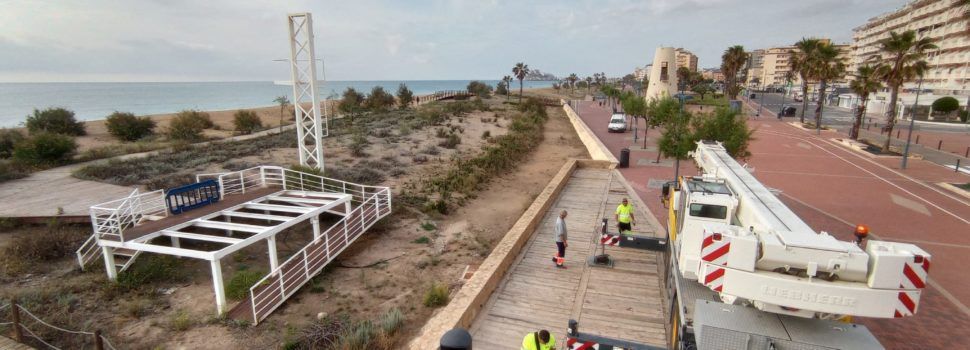 L’Ajuntament de Peníscola inverteix quasi un milió d’euros en les seues platges aquest 2021