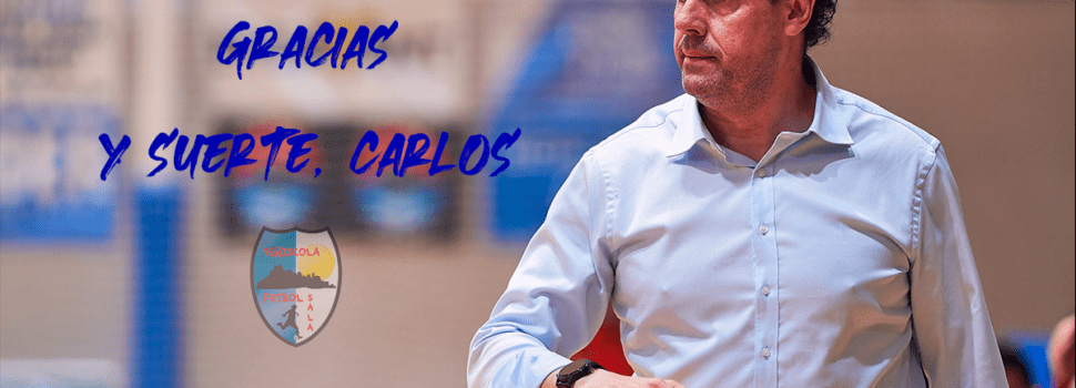 Carlos Sánchez no continuará como entrenador del Peñíscola Globeenergy FS