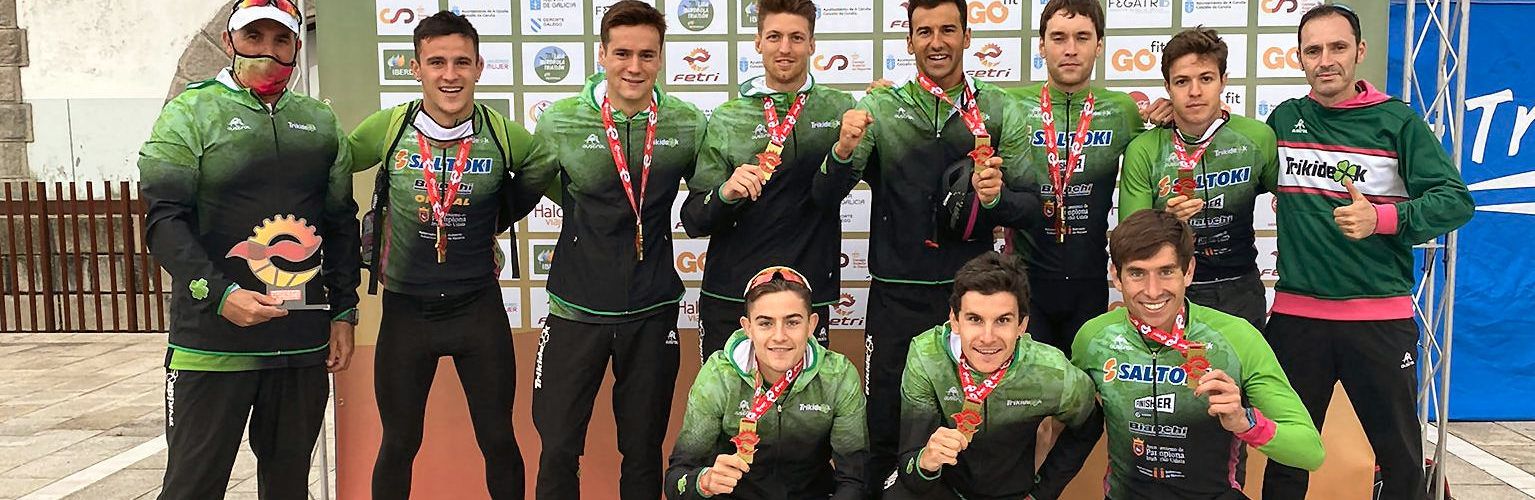 El vinarossenc Guillem Segura, guanya amb el Saltoki el campionat d’Espanya de triatló per clubs