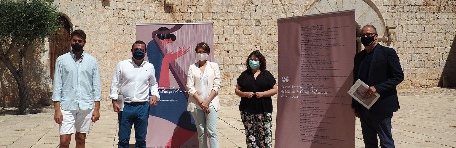 L’Institut Valencià de Cultura presenta la 26a edició del Festival de Música Antiga i Barroca de Peníscola