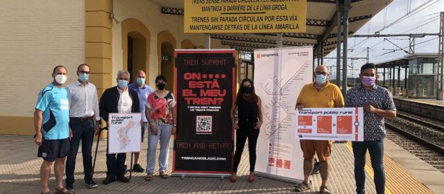 Compromís reclama a l’estació de Vinaròs la recuperació de freqüències i proposa serveis de mobilitat sota demanda
