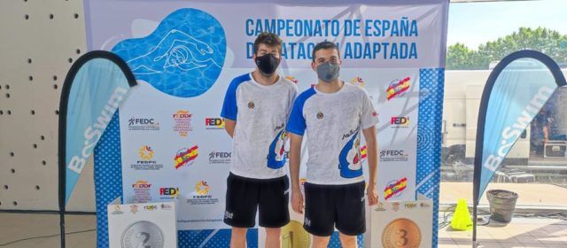 Brillant participació de Sergi Castell en el Campionat d’Espanya de clubs de natació adaptada