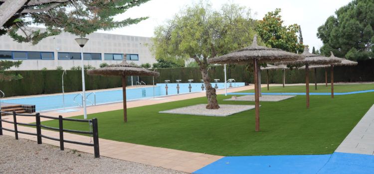 Millores a les piscines municipals de l’Aldea