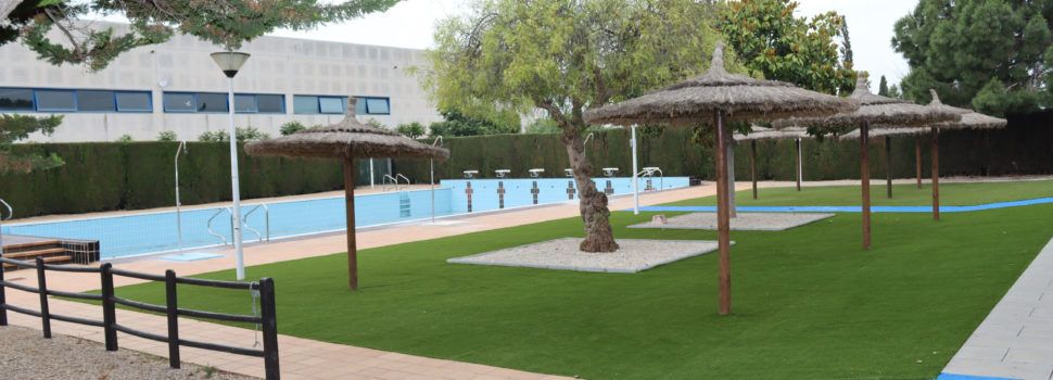 Millores a les piscines municipals de l’Aldea