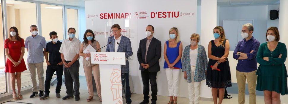Ximo Puig diu a Benassal que la Comunitat Valenciana assolirà la immunització de grup abans del 9 d’Octubre
