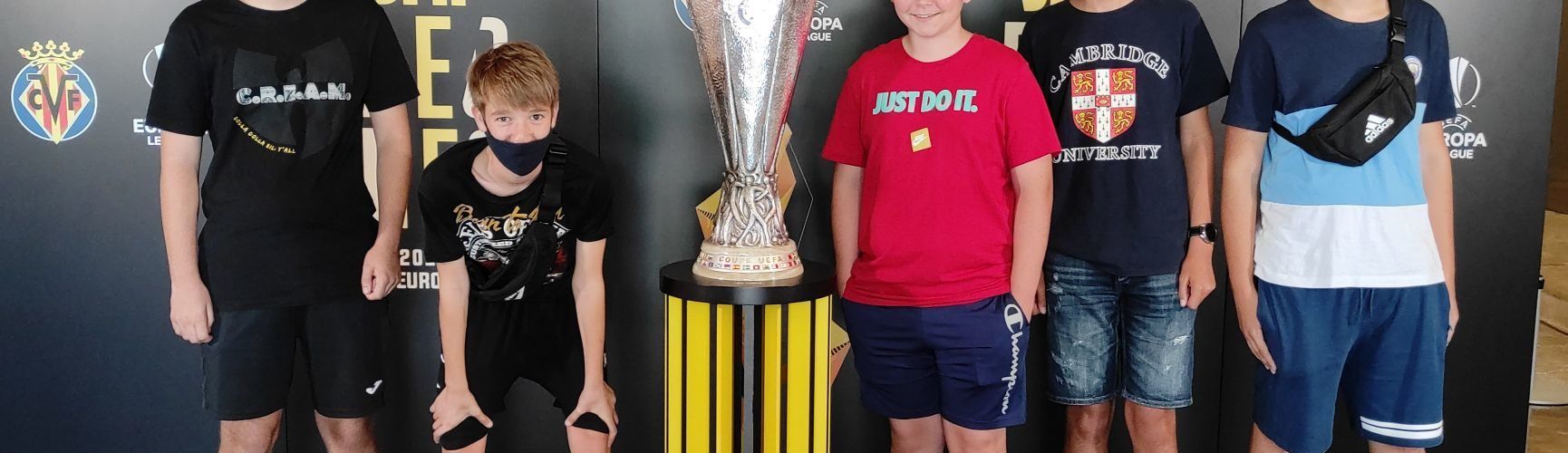 Fotos: Benicarló amb la Copa de la UEFA del Vil·lareal CF