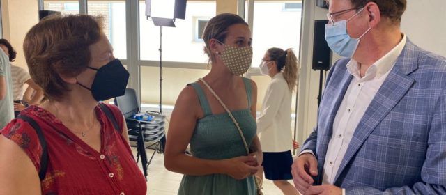 García (PSPV-PSOE) trasllada a Puig les necessitats del municipi de Benassal
