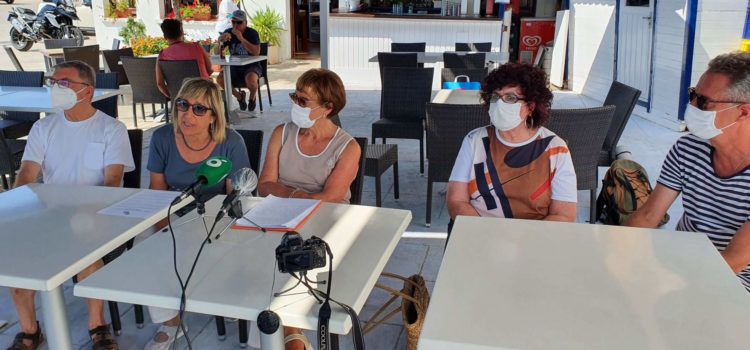 Vídeo: roda de premsa plataforma per la reobertura del JJ Cinema