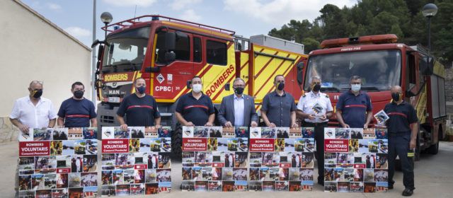 José Martí destaca el “treball excepcional” dels bombers voluntaris dels cinc parcs de la província per preservar l’entorn natural de Castelló