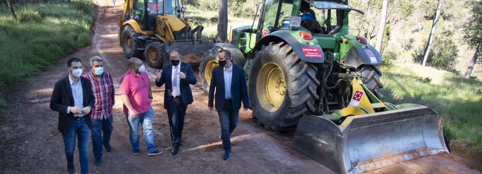 La Diputació invertirà 916.000 euros en 2021 en el manteniment de pistes i camins rurals dels pobles de menys de cinc mil habitants