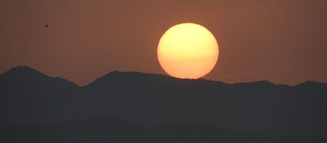 Fotos: Posta de sol des de Vinaròs