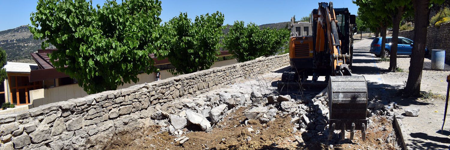 Avancen els treballs de millora de l’interior del col·legi de Morella