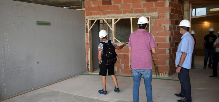 Intensifiquen els treballs a l’interior del col·legi de Morella