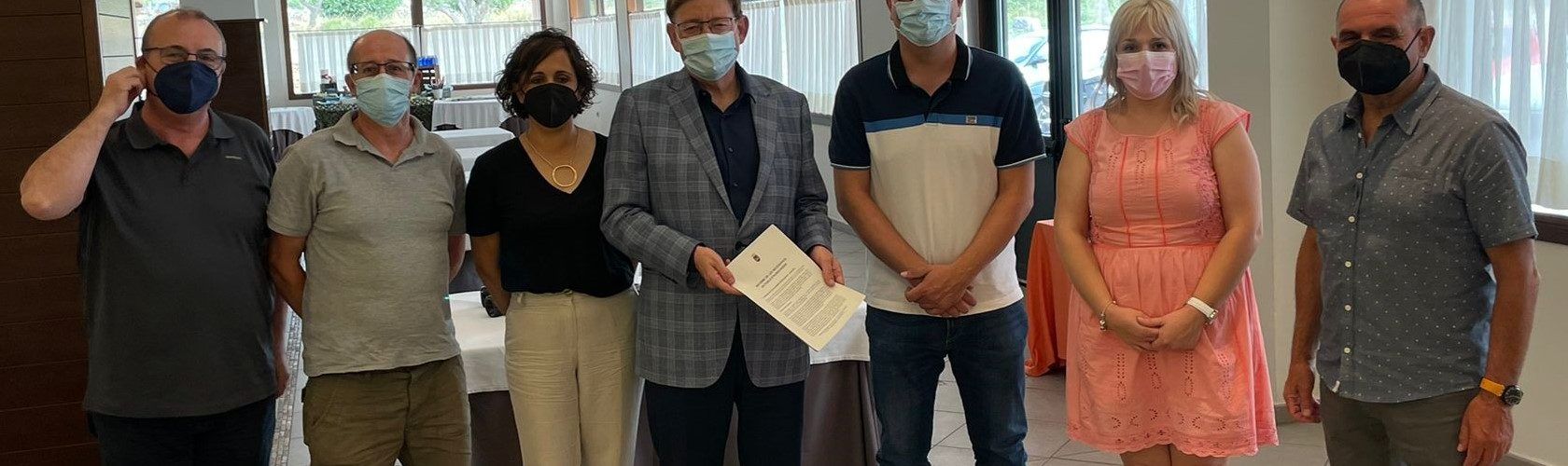 Albocàsser entrega a Puig un informe amb les necessitats del municipi