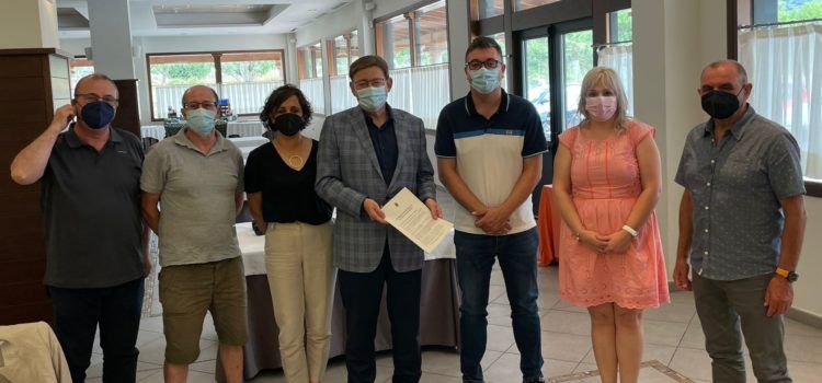 Albocàsser entrega a Puig un informe amb les necessitats del municipi