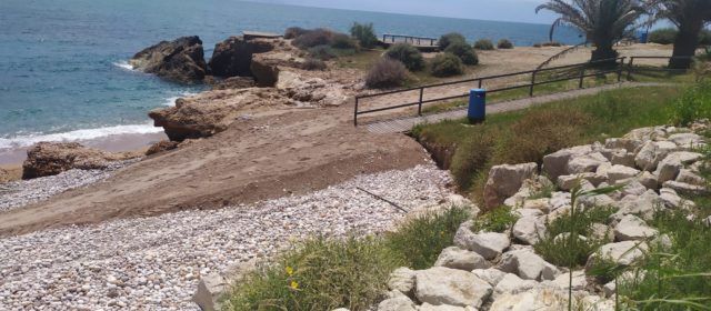 L’Ajuntament adequa els accessos a les cales del Saldonar i Fondo de Bola